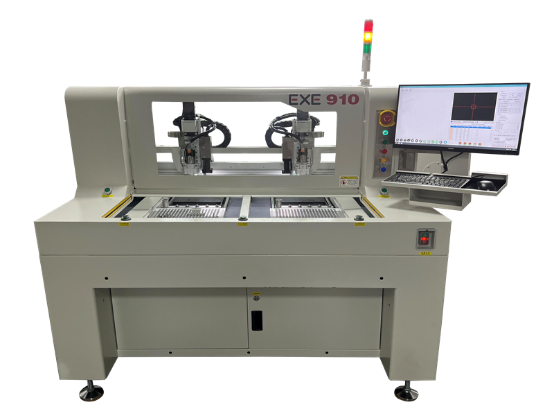 Dual spindle off-line splitter 