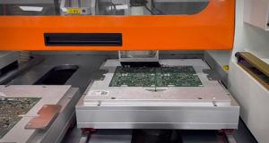 Saw milling integrated board video