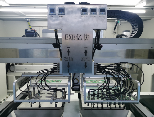 Clamp type plate taking structure