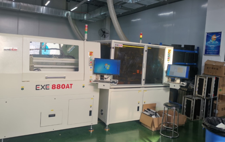 Online plate splitting machine + online plate placing machine