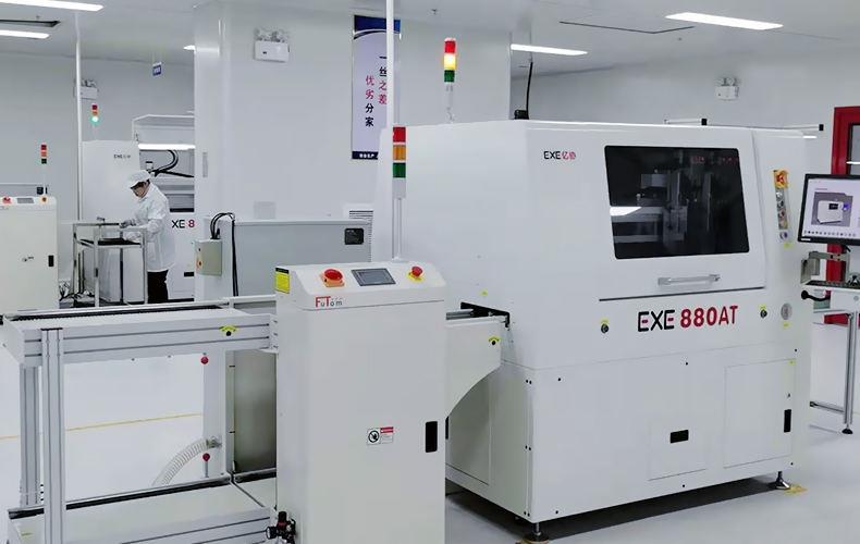 Online plate splitting machine + online plate placing machine