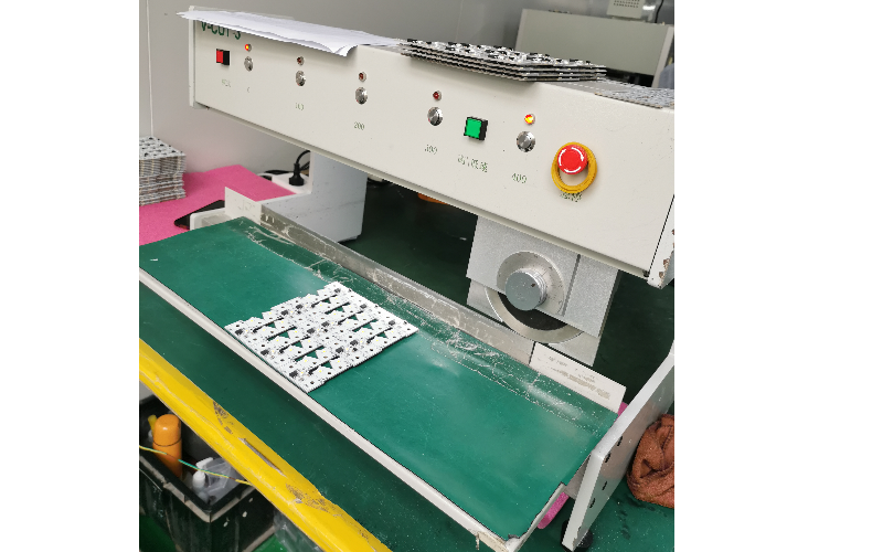 Cutting machine customer site